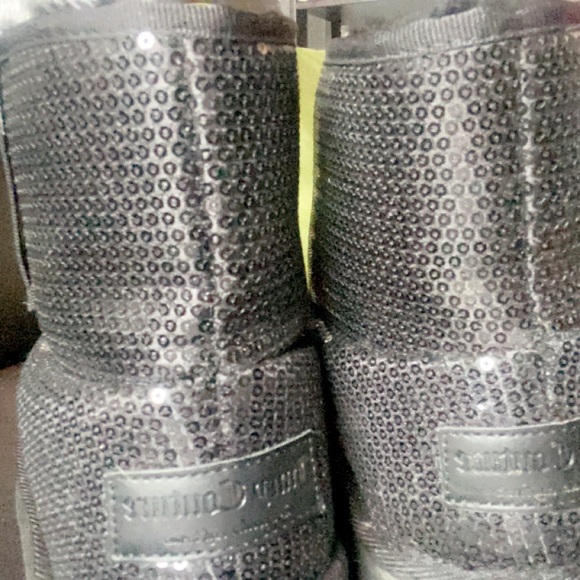 Sequin black juicy couture boots - Picture 1 of 2